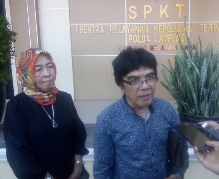 Ketua DPRD Bandar Lampung Laporkan Wakil Walikota ke Polda Lampung