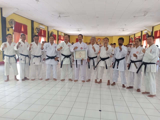 Lemkari Lampung Gelar Latihan Bersama dan Ujian Dan/Kyu