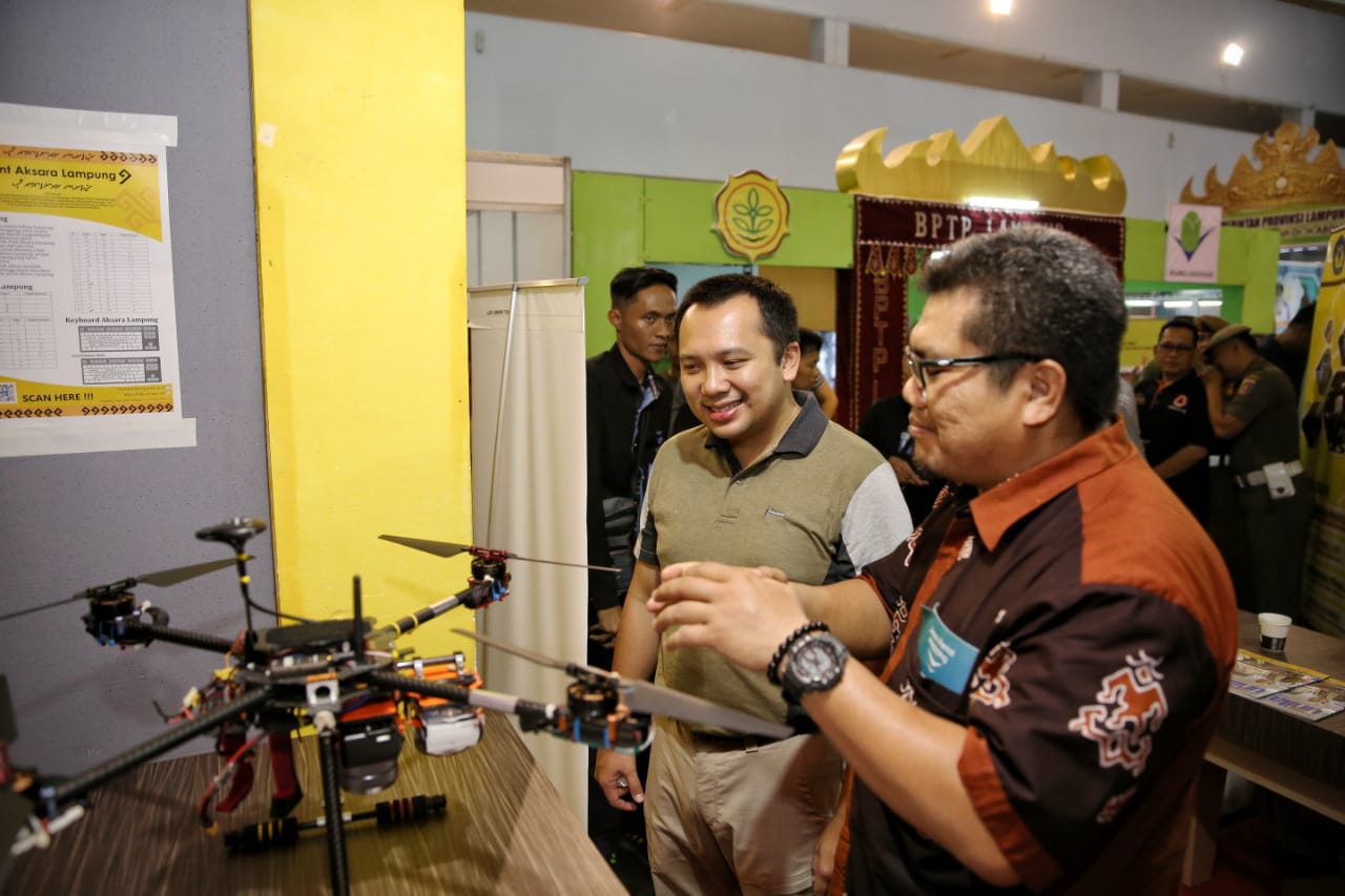 Gubernur Ridho Tinjau 25 Stan OPD Di Lampung Fair 2018