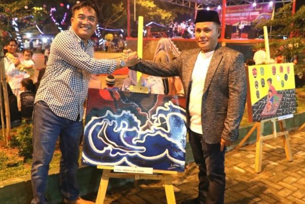 Lukisan Bupati Nanang Laku Rp 2 juta?