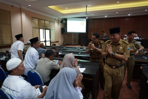 Jamaah Umrah Lamsel Khusuk Manasik