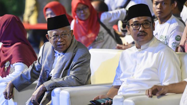 Ma’ruf Amin Bicara Penurunan Indeks Kerukunan Umat Beragama di Indonesia