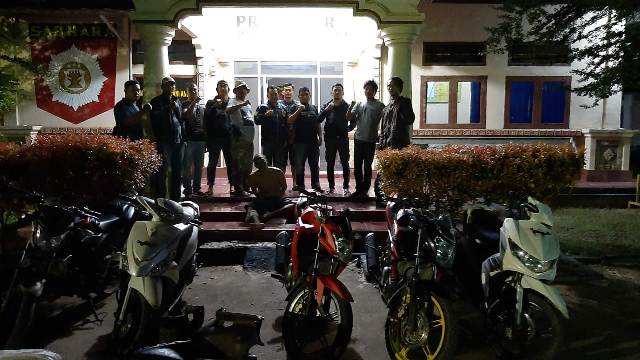 Pelaku Curanmor Kelas Kakap Tertangkap di Mesuji, BB-nya Banyak Benar