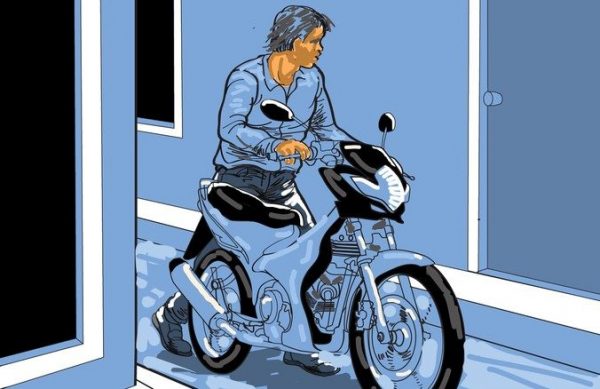 Motor Anggota Lantas Polres Lamtim Di Gasak Maling, Dalam Jok ada Uang Rp5 Juta