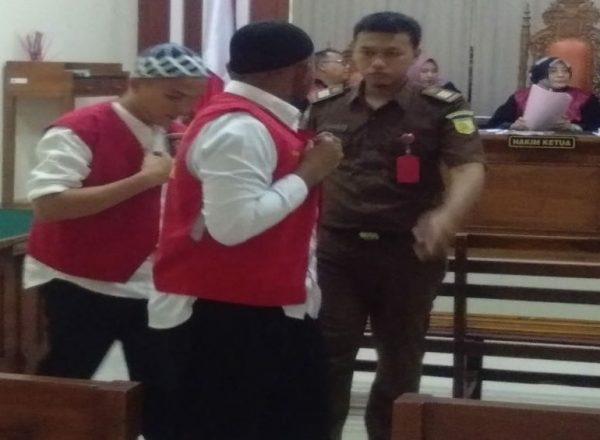 Dua Napi Narkoba Lapas Way Hui Vonis 17 Tahun Kembali Didakwa Kepemilikan 6,2 Kg Sabu
