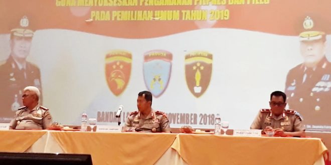Kapolda Buka Bintek Bidpropam Polda Lampung, Ingatkan Netralitas Polri