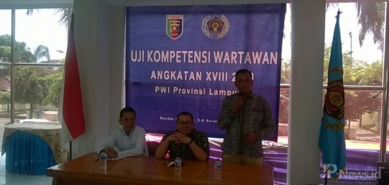 PWI Lampung Target Desember Gelar UKW Angkatan XIX