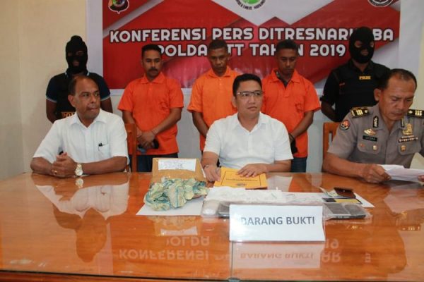 Dua Polisi dan Satu PNS Dinas PU Ditangkap Pesta Sabu