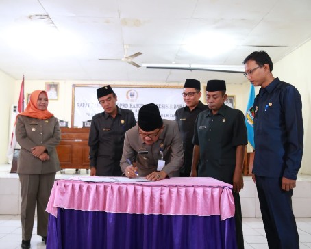 Paripurna Persetujuan Tatib Perubahan Keanggotaan DPRD Pesibar Digelar
