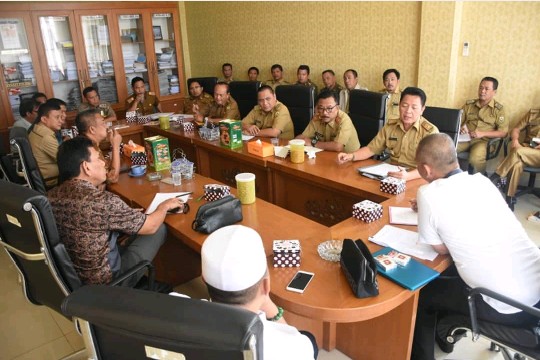 Komisi I DPRD Kota Bahas Penyelesaian Warga Eks Penghuni Pasar Griya Sukarame