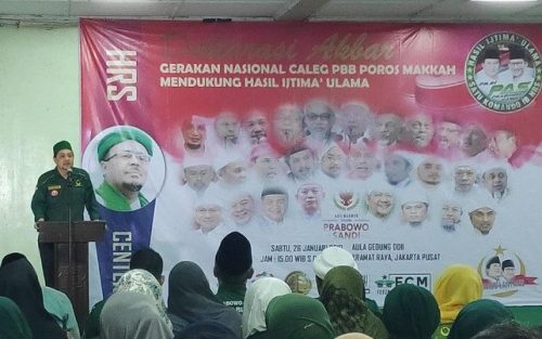 Puluhan Caleg PBB Deklarasi Akbar Dukung Prabowo-Sandi