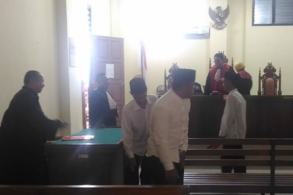 Tiga Pelaku Pungli Sertifikat Prona di Way Kanan Diadili