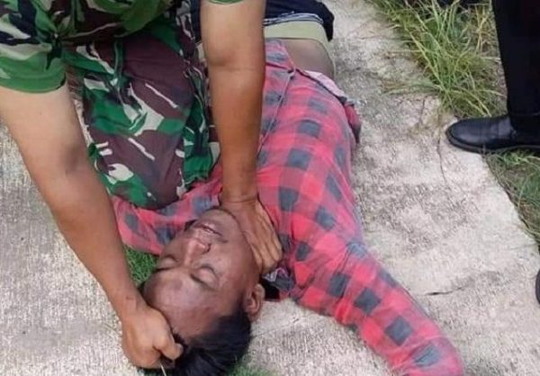 Marbot Masjid Tewas Dibacok Pencuri Kotak Amal, Pelaku Ditangkap Piket Koramil