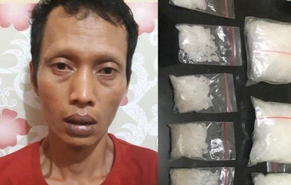Termangu Dalam Kamar Bandar Narkoba Diringkus Ditresnarkoba Polda Lampung