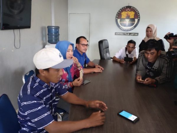 Jadi Korban Salah Tangkap Pengusaha Rongsokan Laporan Belasan Angota Polres Lampung Tengah dan Tulang Bawang ke Propam