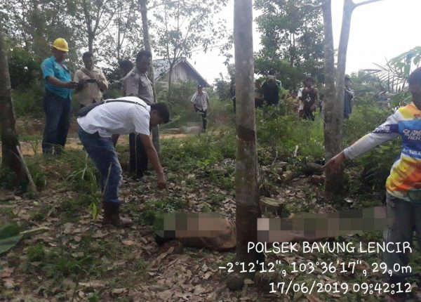 Suami Istri Petani Karet Ditemukan Tewas Mengenaskan di Muba