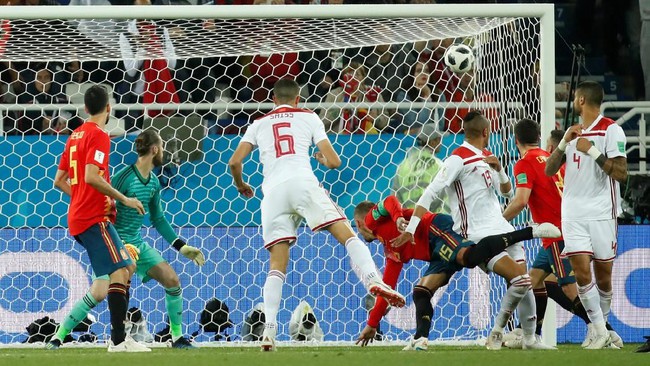 Ditahan Imbang Maroko, Spanyol Tetap Juara Grup B