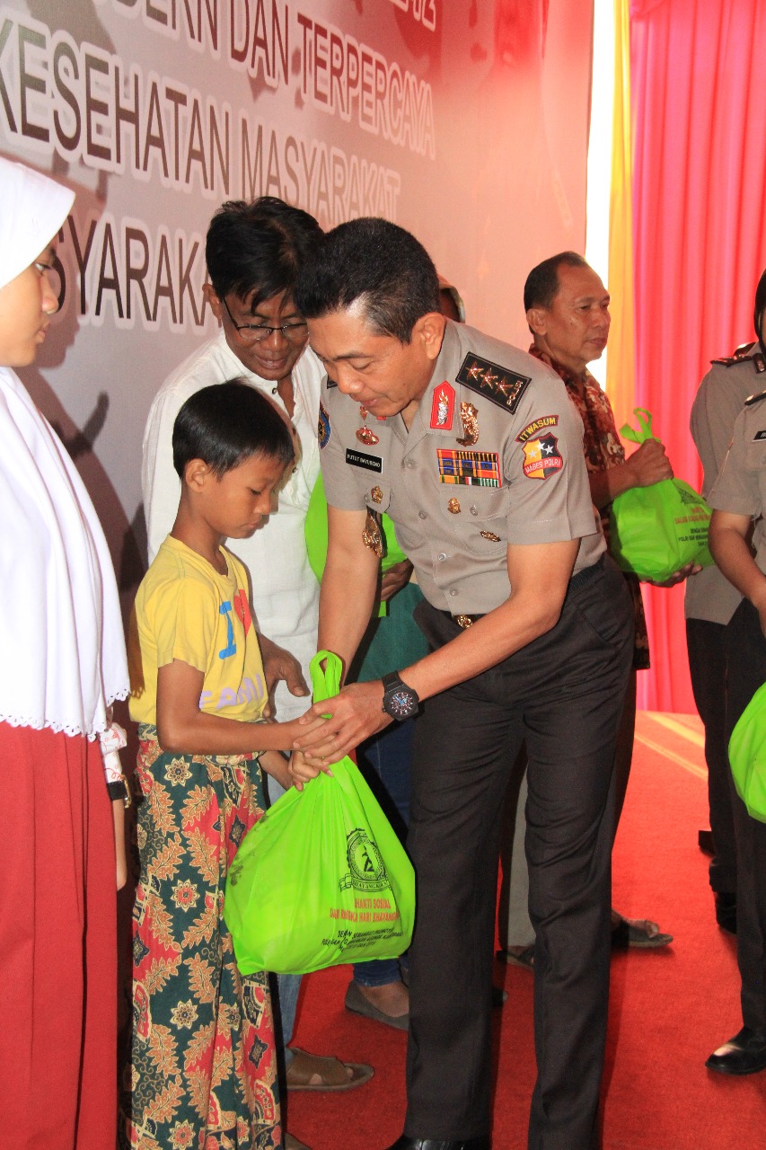 HUT Bhayangkara 72, Polri Gelar Baksos Pelayanan Kesehatan di Jakbar