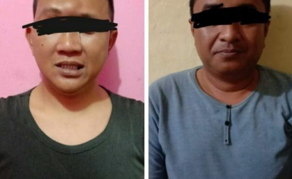 Sempat Terdengar Tembakan, Dua Anggota Pol PP Berseragam Ditangkap Polisi Jadi Tontotan Warga