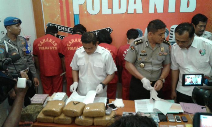 Oknum Brigadir Terlibat Bisnis Narkoba, Polisi Amankan 8 Kg Ganja