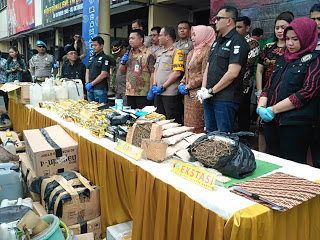 Polres Jakarta Barat Musnahkan Narkoba Senilai 50 Milyar