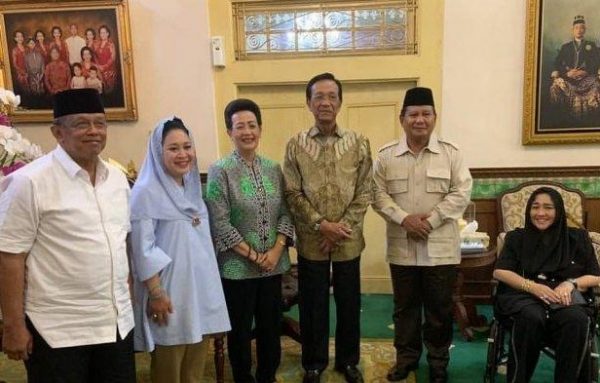 Sri Sultan Hamengku Buwono Terima Kunjungan Prabowo