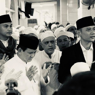 Habib Ali Bin Abdurrahman Do’akan Prabowo Subianto