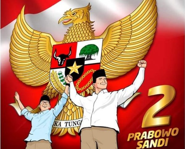 Pendukung Prabowo-Sandi Diminta Gunakan Kaos 02 Sebelum 17 April