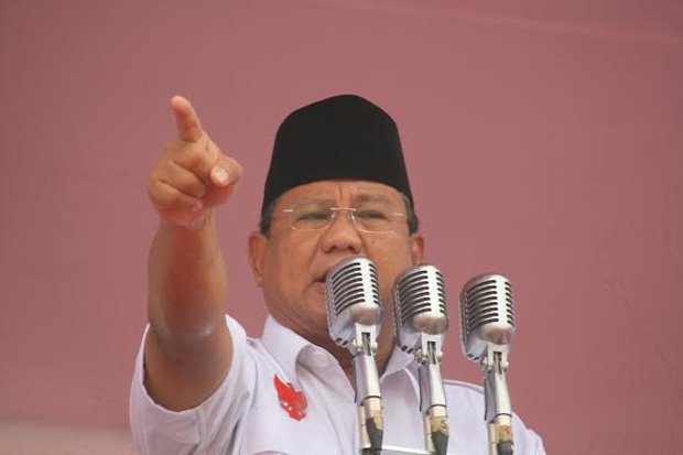 Daftar Capres Prabowo Dikawal 20.000 Buruh