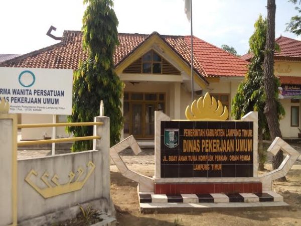 Kadis PU Lampung Timur Dilaporkan Ke KPK?