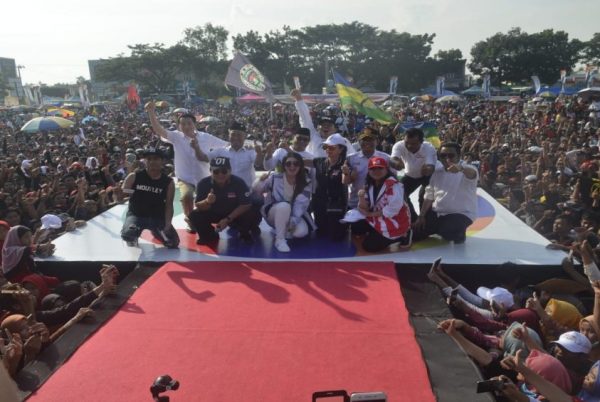 Gubernur Lampung Terpilih Arinal Djunaidi Ajak Warga Lampung Selatan Pilih Capres No 1