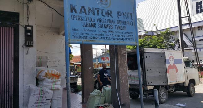 Penyaluran Bantuan Dari PWI Kota Bogor Tiba Di Palu