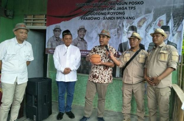 Partai Gerindra Resmikan 1000 Posko Relawan 98 For Prabowo-Sandi di Natar