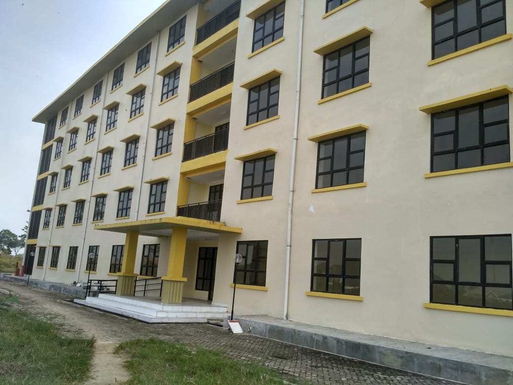 Bangunan Rusun Rp30 Miliar di Pringsewu “Mangkrak”
