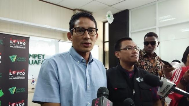 Sandiaga Uno Akan Laporkan Ratna Sarumpaet ke Polisi