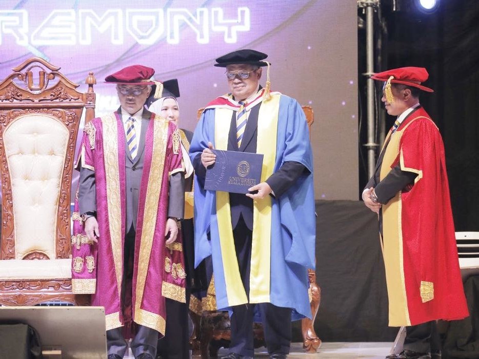 SBY Terima Anugerah Kehormatan Honoris Causa dari Universitas Kuala Lumpur