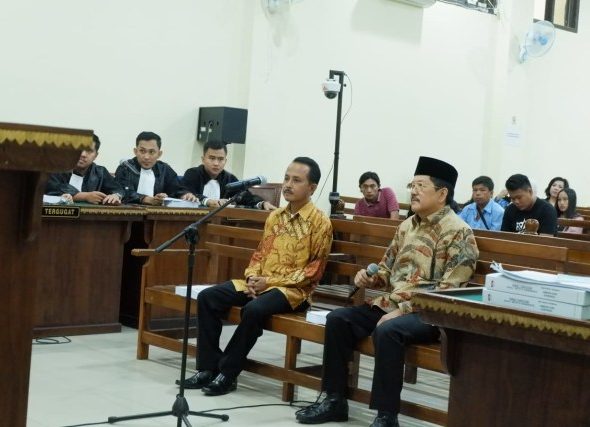 Sibron dan Kardinal Dituntut Tiga Tahun Penjara dan Denda Rp200 Juta
