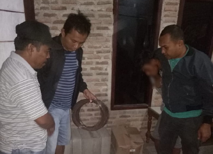 Polsek Pringsewu Tangkap Pelaku Pencurian di Jatiagung
