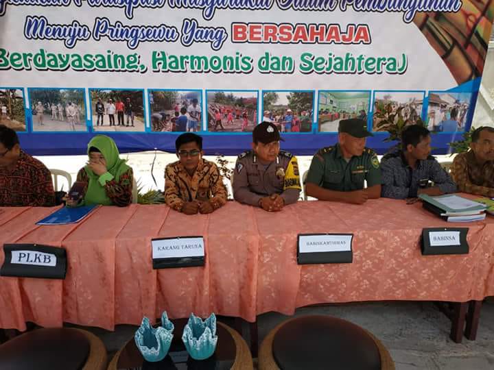 Pringsewu Timur Tuan Rumah dalam Acara Penilaian Lomba Kelurahan Tahun 2018
