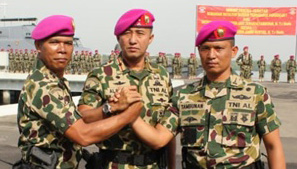 Letkol Marinir Zunanda Tambunan Jabat Danpuslatpur Teluk Ratai Lampung, Nandang Danyon Marhanlan VIII