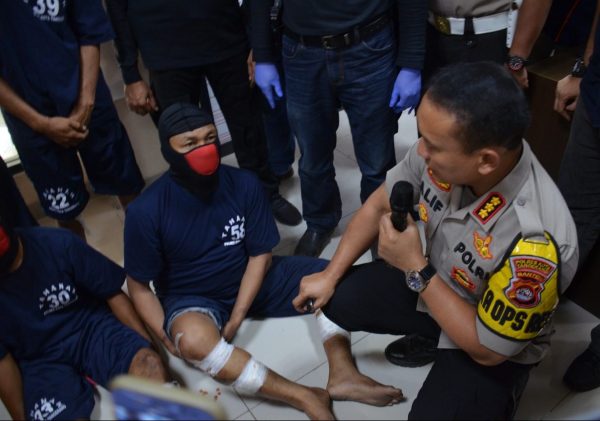 Perampok Counter Viral Terekam CCTV di Cikupa Ditembak di Lampung Tengah