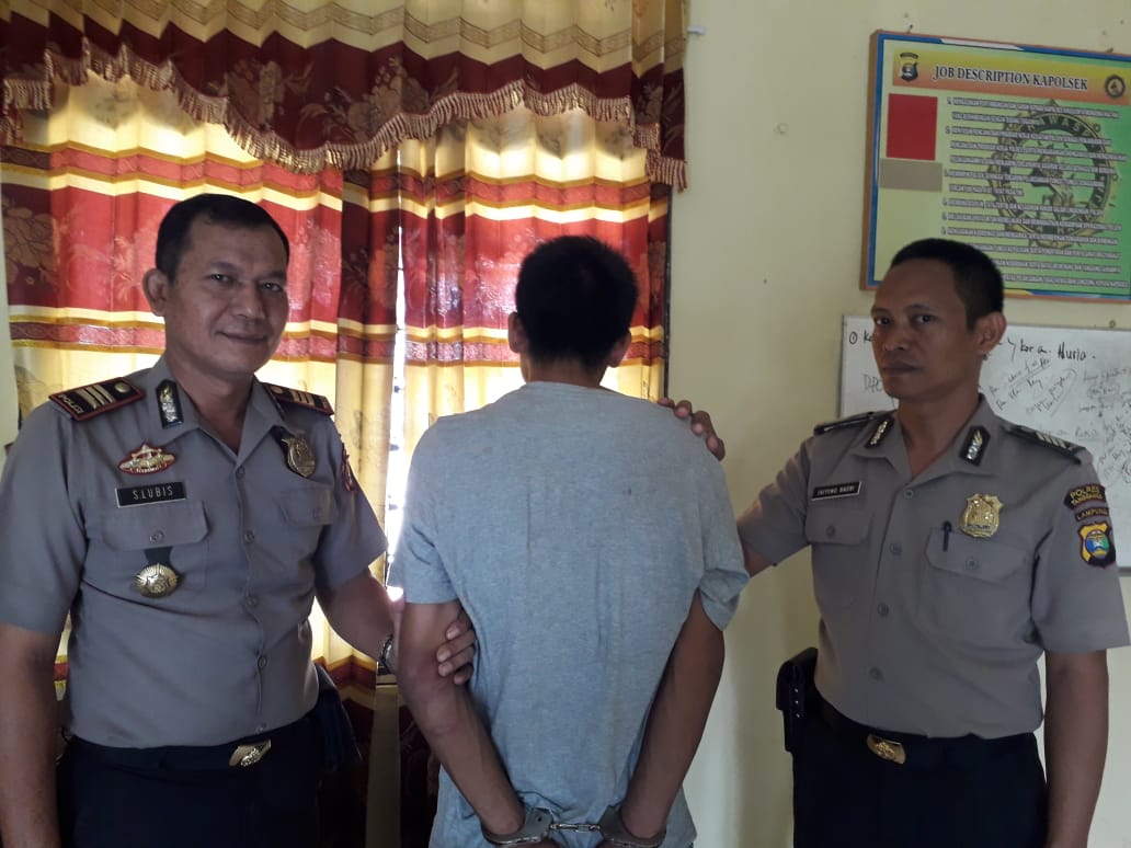 Polsek Kota Agung Amankan Seorang DPO Curas