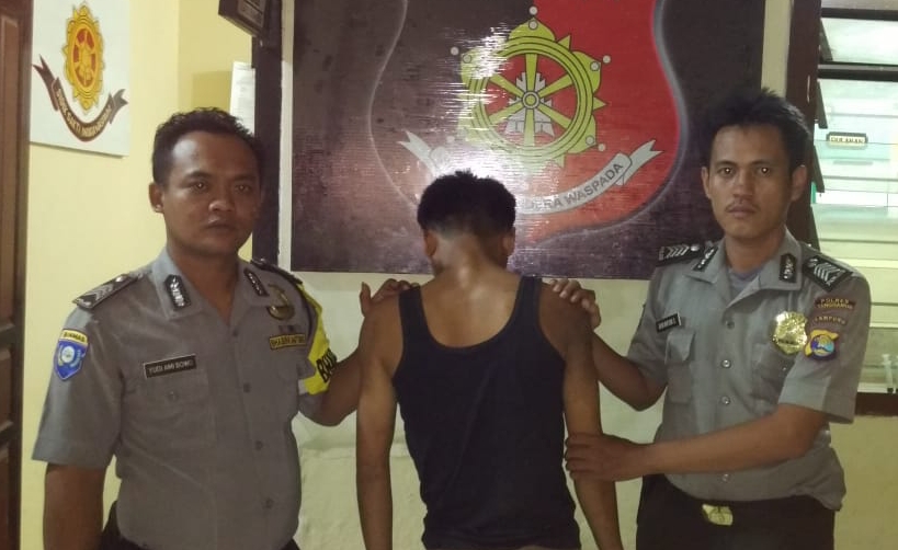 Polres Tanggamus Amankan Pelaku Curat