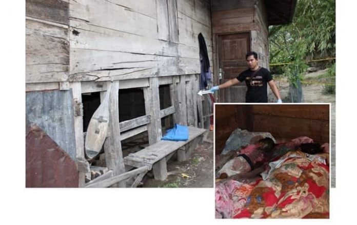 Satu Keluarga Tewas Berlumuran Darah dan Mulut Berbuih