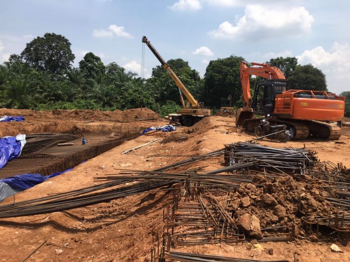 Besi Cor Proyek Jalan Tol Lampung Roboh Lima Pekerja Terluka