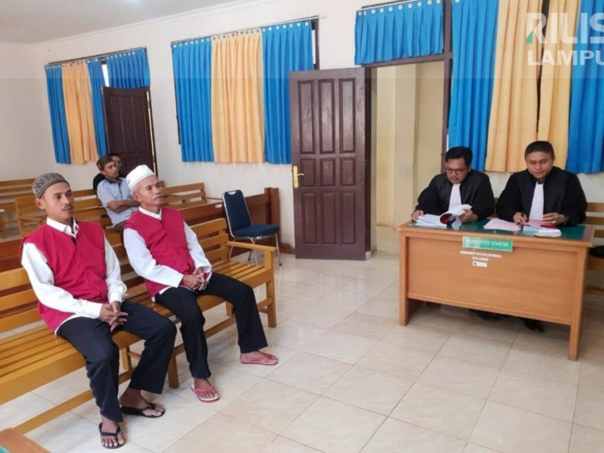 Dua Terdakwa Money Politics Divonis Tiga Tahun Bui