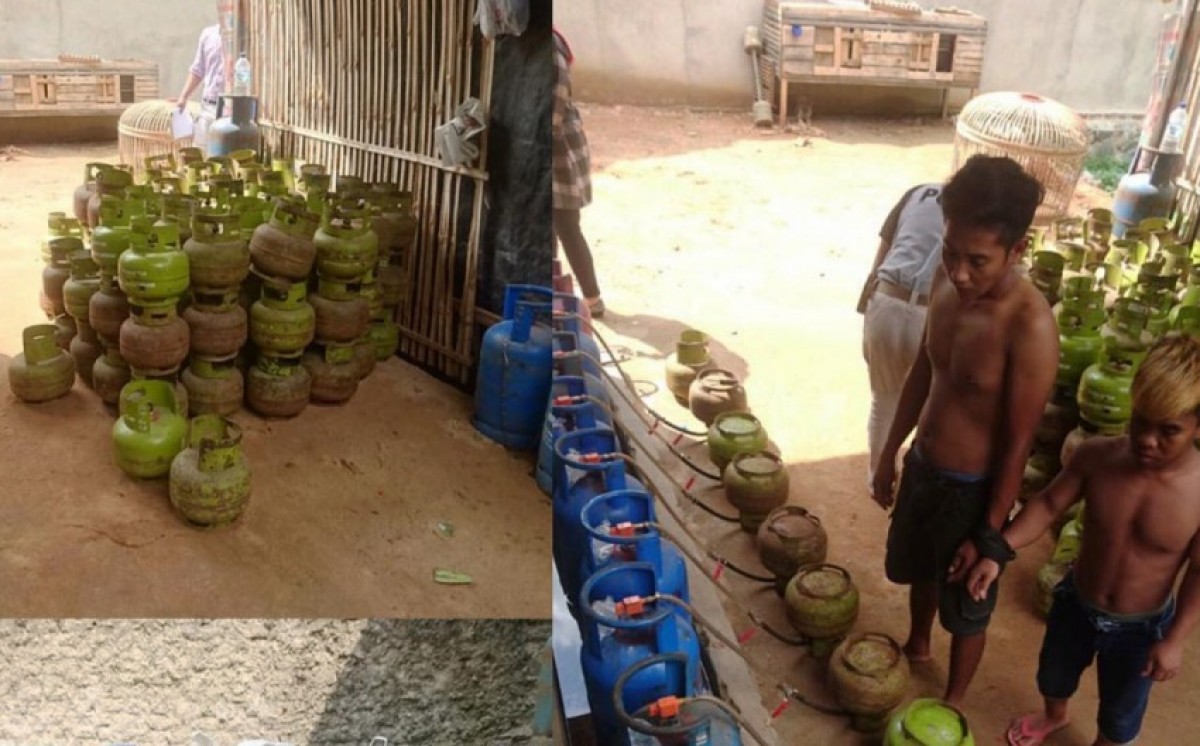 Satreskrim Polres Metro Ungkap Sindikat Pengoplos Gas Elpiji