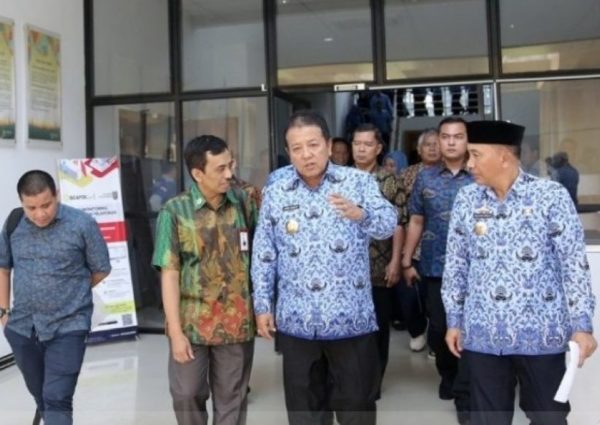 Sidak Dinas Bina Marga dan Kontruksi Gubernur Warning Soal Korupsi