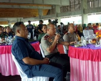 Talk Show di Tulang Bawang Wakapolda Ingatkan Warga Tidak Golput