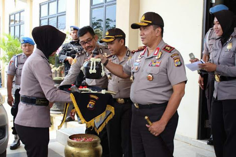 Kapolda Lampung Irjend Pol Drs. Purwadi Arianto M.Si Kunjungi Mapolres Pesawaran